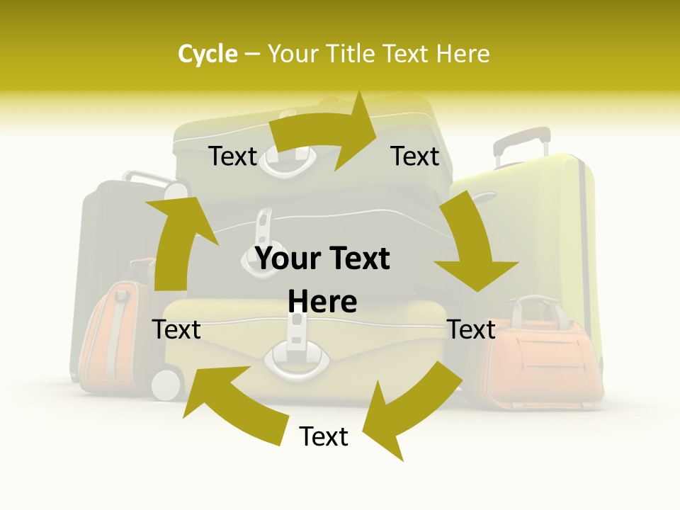 Pile Journey Packing PowerPoint Template