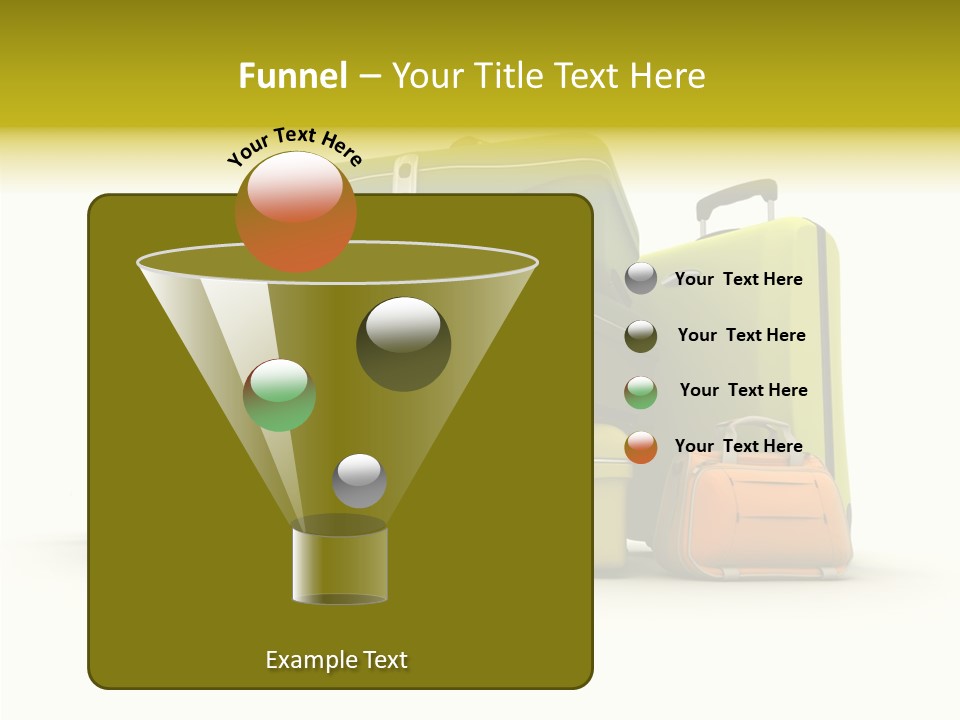 Pile Journey Packing PowerPoint Template