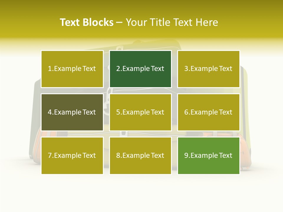 Pile Journey Packing PowerPoint Template