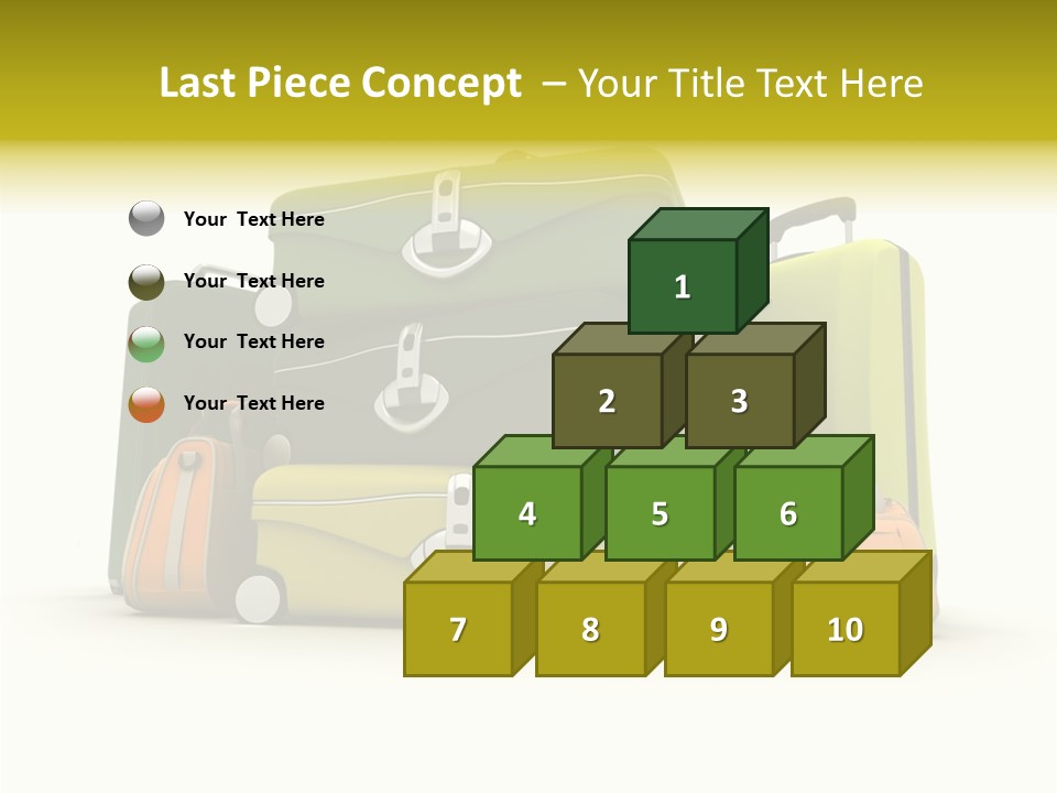 Pile Journey Packing PowerPoint Template