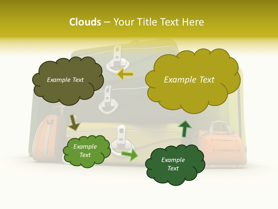 Pile Journey Packing PowerPoint Template