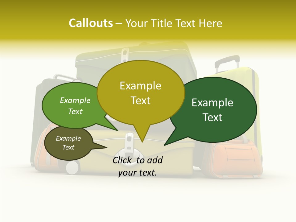Pile Journey Packing PowerPoint Template