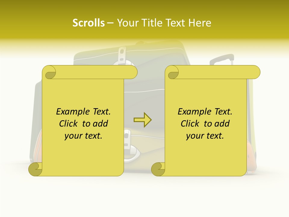 Pile Journey Packing PowerPoint Template
