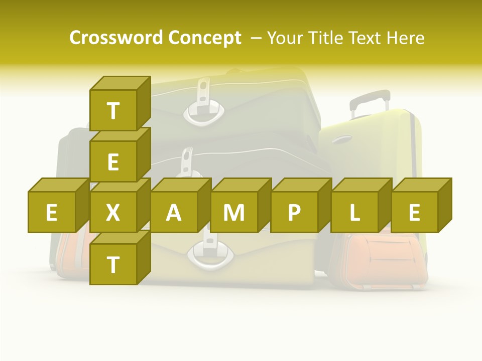 Pile Journey Packing PowerPoint Template
