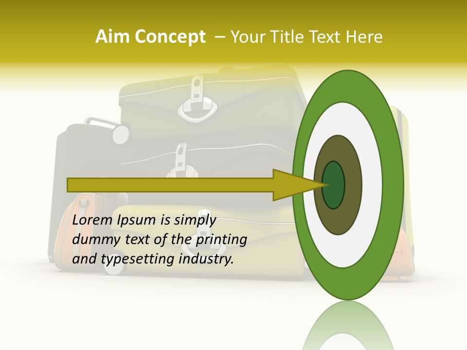 Pile Journey Packing PowerPoint Template