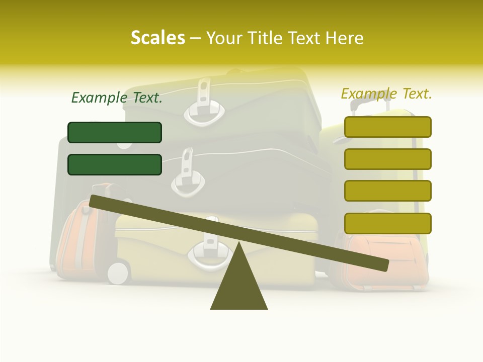 Pile Journey Packing PowerPoint Template