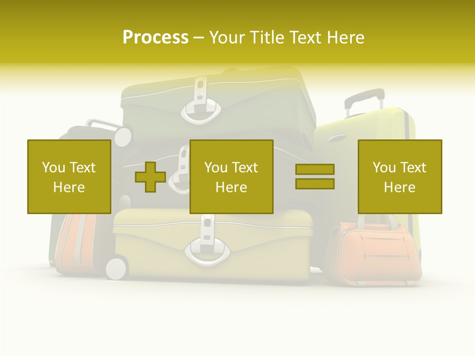 Pile Journey Packing PowerPoint Template