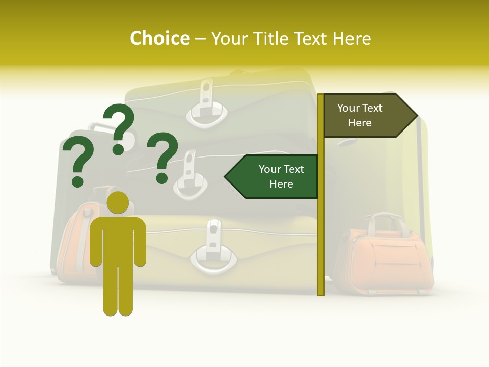 Pile Journey Packing PowerPoint Template