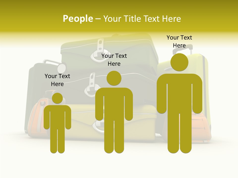 Pile Journey Packing PowerPoint Template