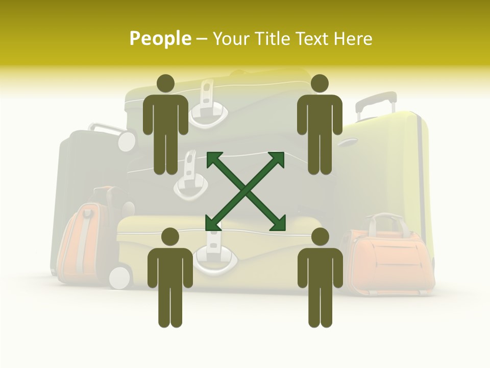 Pile Journey Packing PowerPoint Template