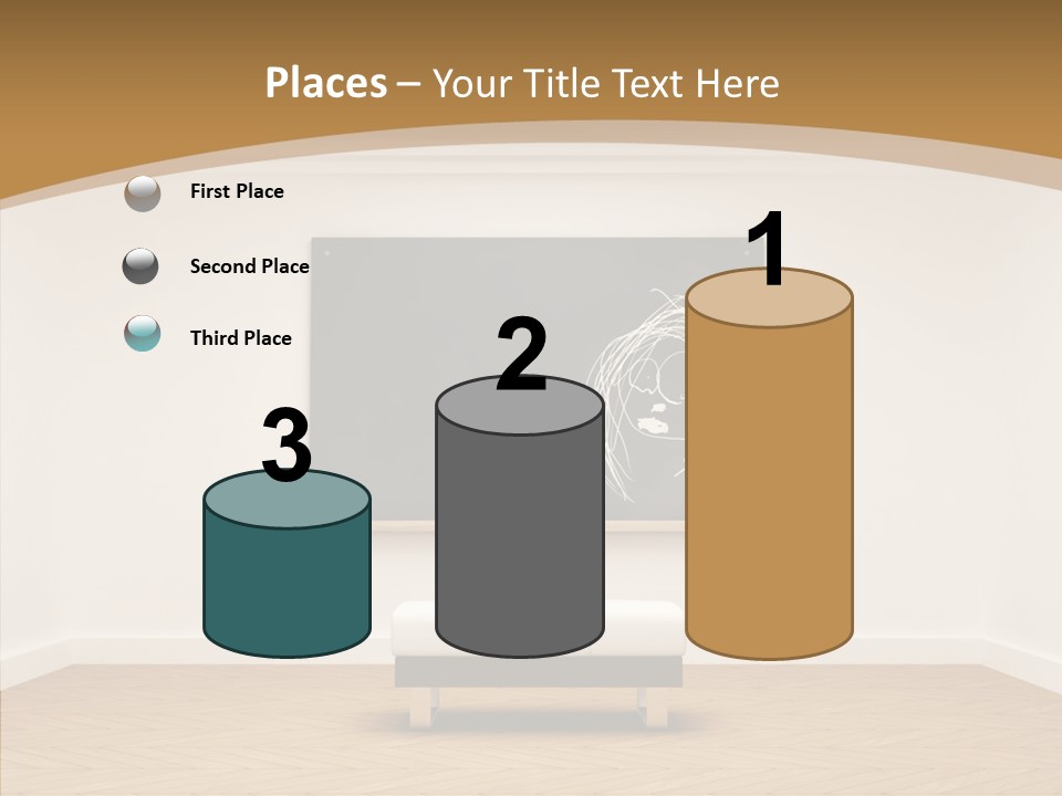 Shrink Room Blackboard PowerPoint Template
