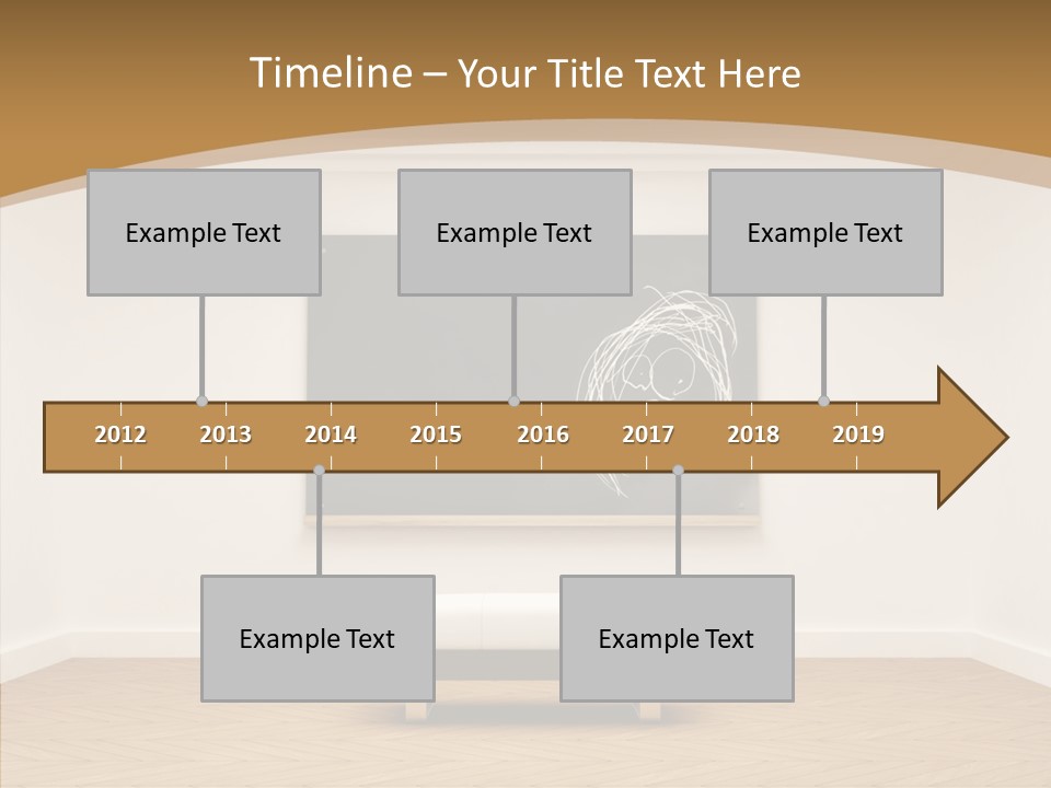 Shrink Room Blackboard PowerPoint Template
