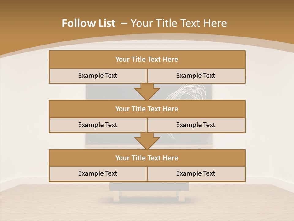 Shrink Room Blackboard PowerPoint Template