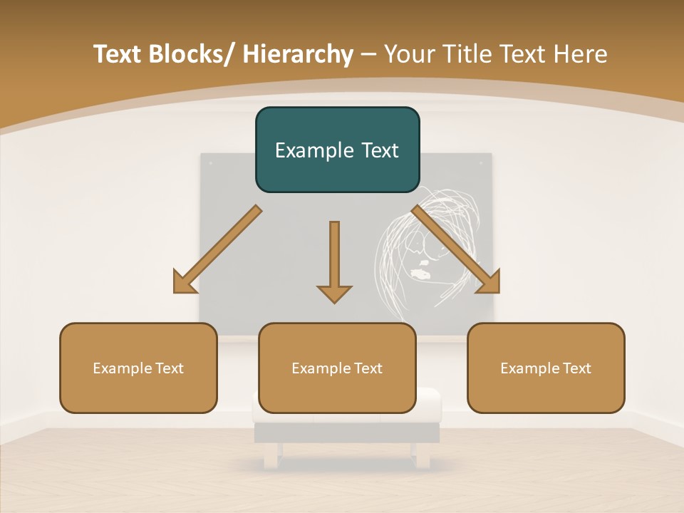 Shrink Room Blackboard PowerPoint Template