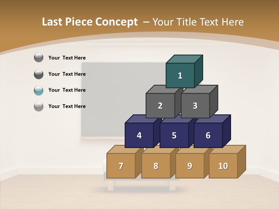 Shrink Room Blackboard PowerPoint Template
