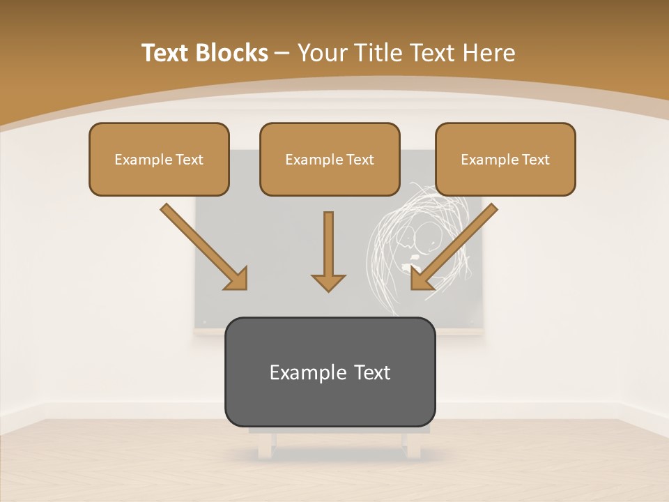 Shrink Room Blackboard PowerPoint Template