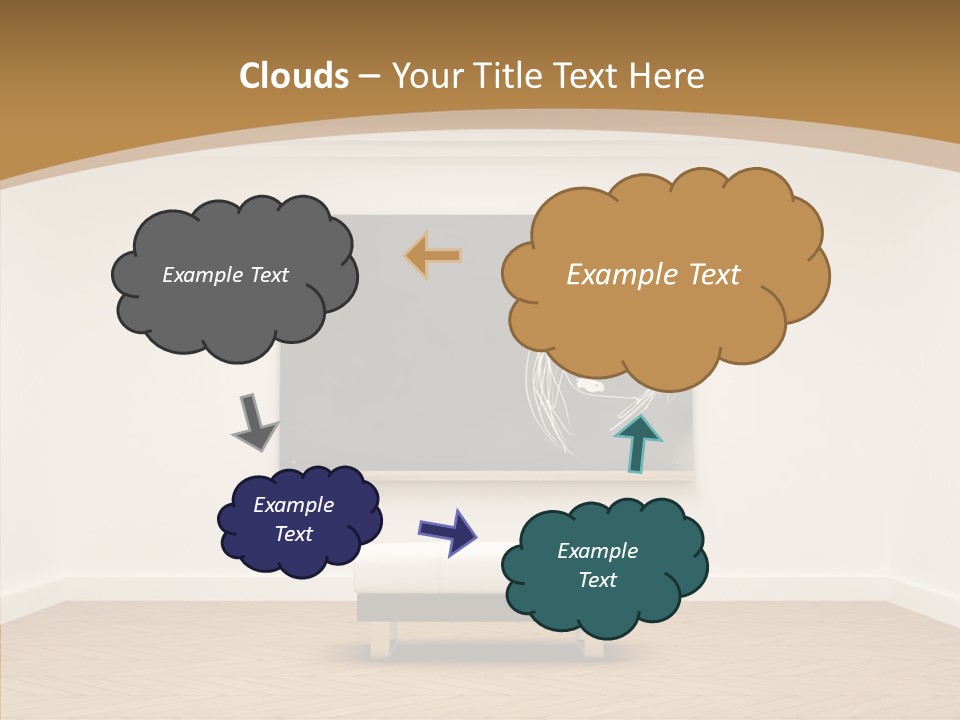 Shrink Room Blackboard PowerPoint Template