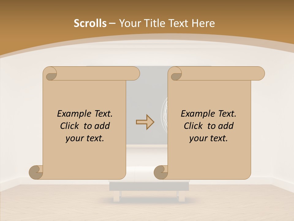 Shrink Room Blackboard PowerPoint Template