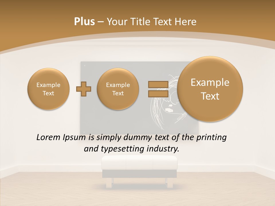 Shrink Room Blackboard PowerPoint Template
