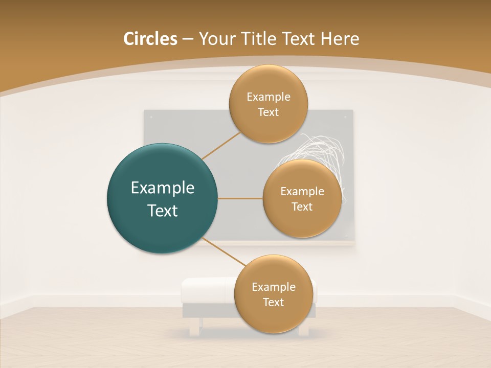 Shrink Room Blackboard PowerPoint Template