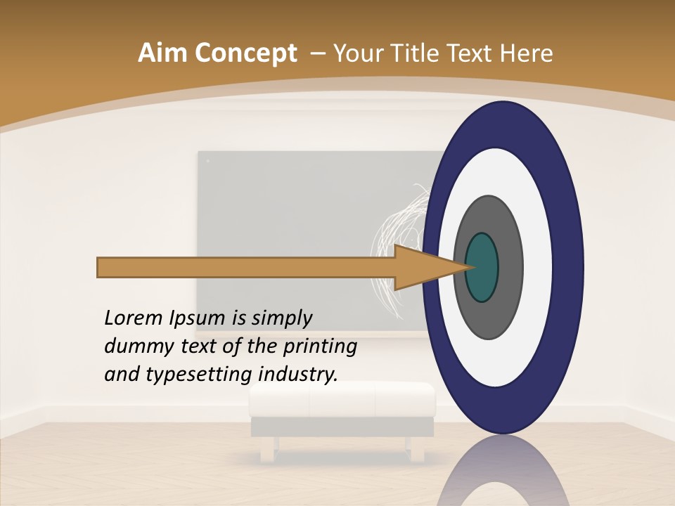 Shrink Room Blackboard PowerPoint Template