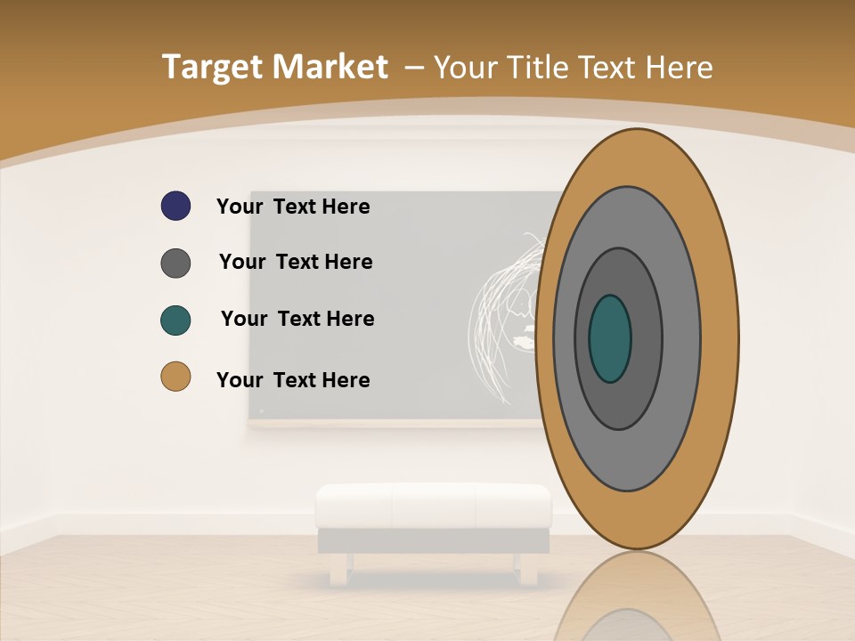 Shrink Room Blackboard PowerPoint Template