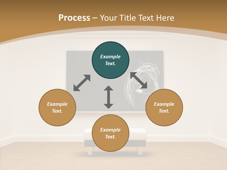 Shrink Room Blackboard PowerPoint Template