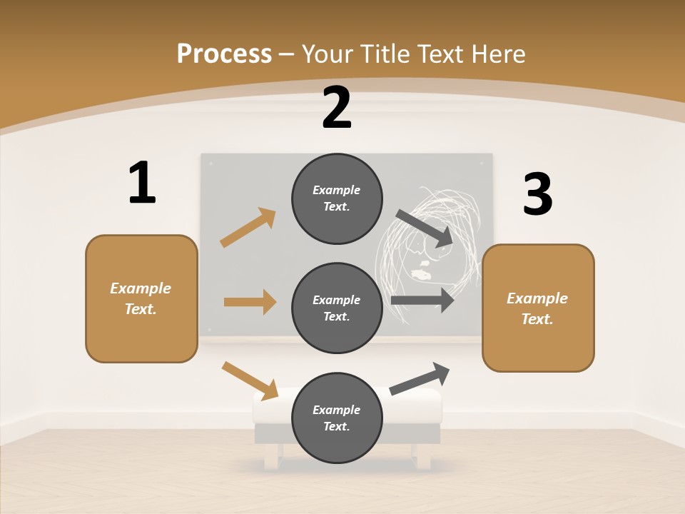Shrink Room Blackboard PowerPoint Template
