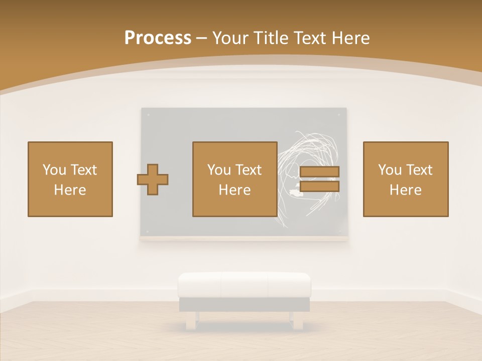 Shrink Room Blackboard PowerPoint Template