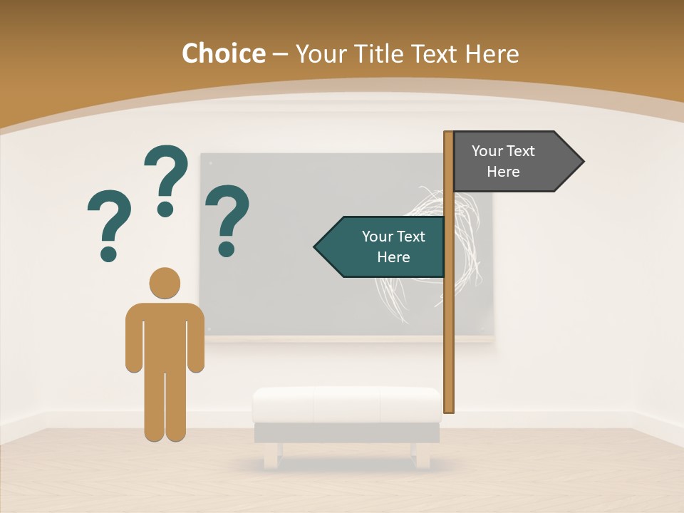 Shrink Room Blackboard PowerPoint Template