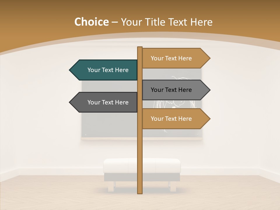 Shrink Room Blackboard PowerPoint Template