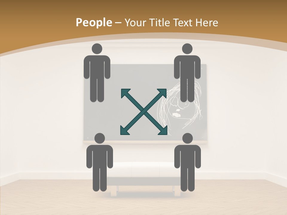 Shrink Room Blackboard PowerPoint Template