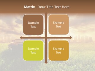 Field Sun Sky PowerPoint Template