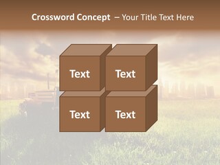Field Sun Sky PowerPoint Template