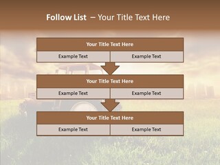 Field Sun Sky PowerPoint Template