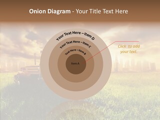 Field Sun Sky PowerPoint Template