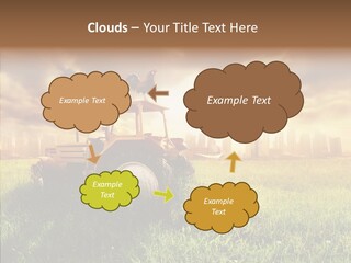 Field Sun Sky PowerPoint Template