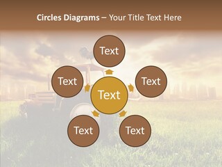Field Sun Sky PowerPoint Template