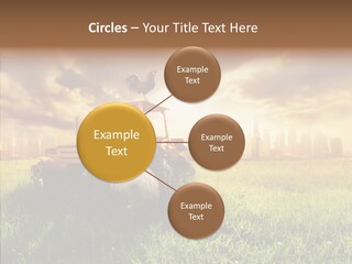 Field Sun Sky PowerPoint Template
