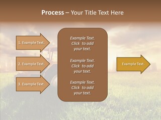 Field Sun Sky PowerPoint Template