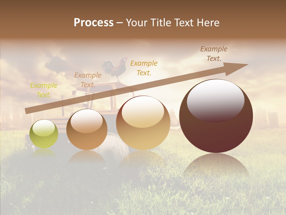 Field Sun Sky PowerPoint Template
