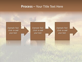 Field Sun Sky PowerPoint Template