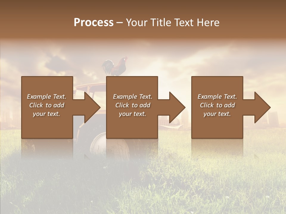Field Sun Sky PowerPoint Template