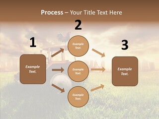 Field Sun Sky PowerPoint Template