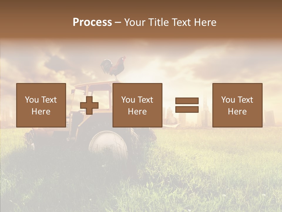 Field Sun Sky PowerPoint Template