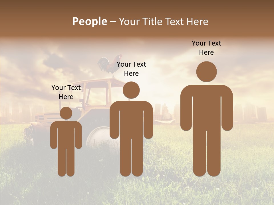 Field Sun Sky PowerPoint Template