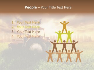 Field Sun Sky PowerPoint Template