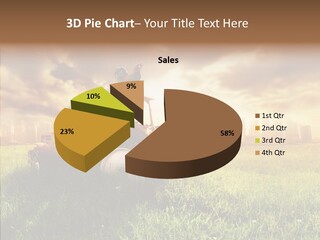 Field Sun Sky PowerPoint Template
