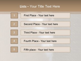 Fluffy Post Hiding PowerPoint Template