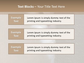 Fluffy Post Hiding PowerPoint Template